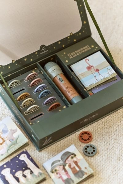 Proyector linterna Little Dutch - Safari Friends