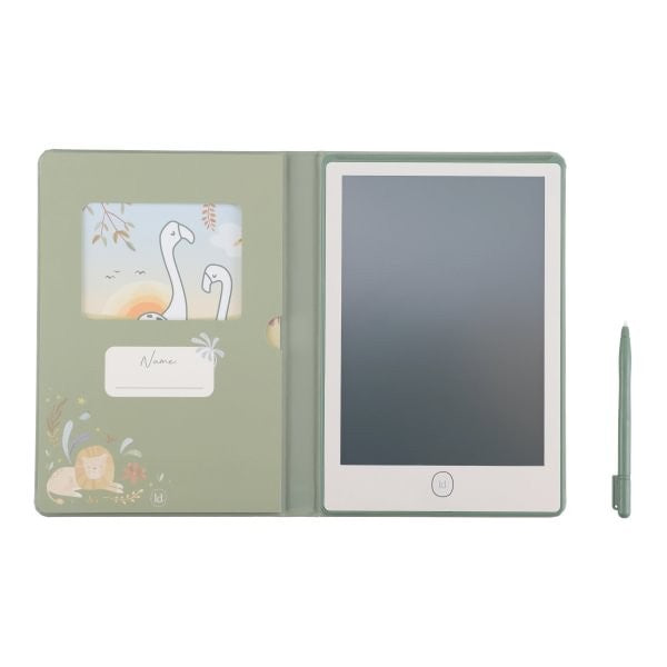 Tablet de dibujo Little Dutch - Safari Friends Verde