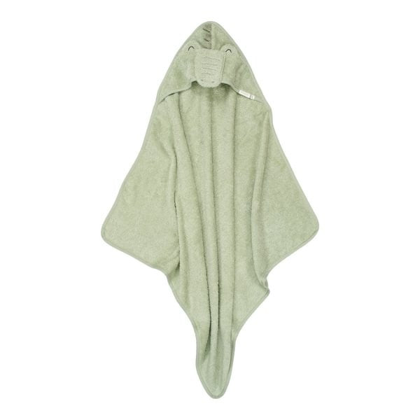 Toalla capa de baño 75x75 Little Dutch - Cocodrilo