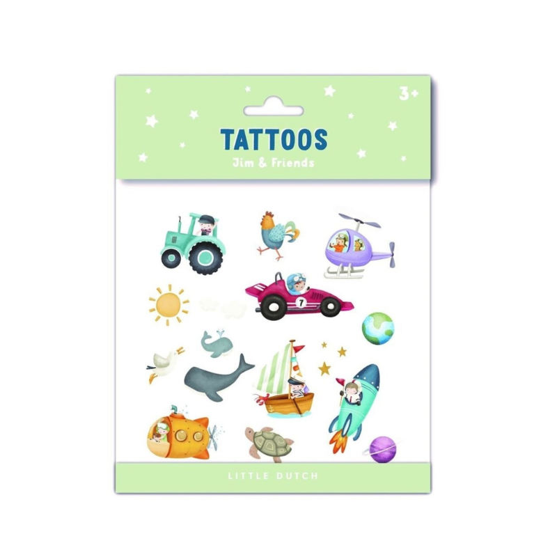 Tattoos Jim & Friends Little Duthc