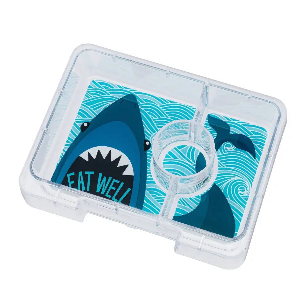 Fiambrera Yumbox Snack Yoyo Yellow Shark