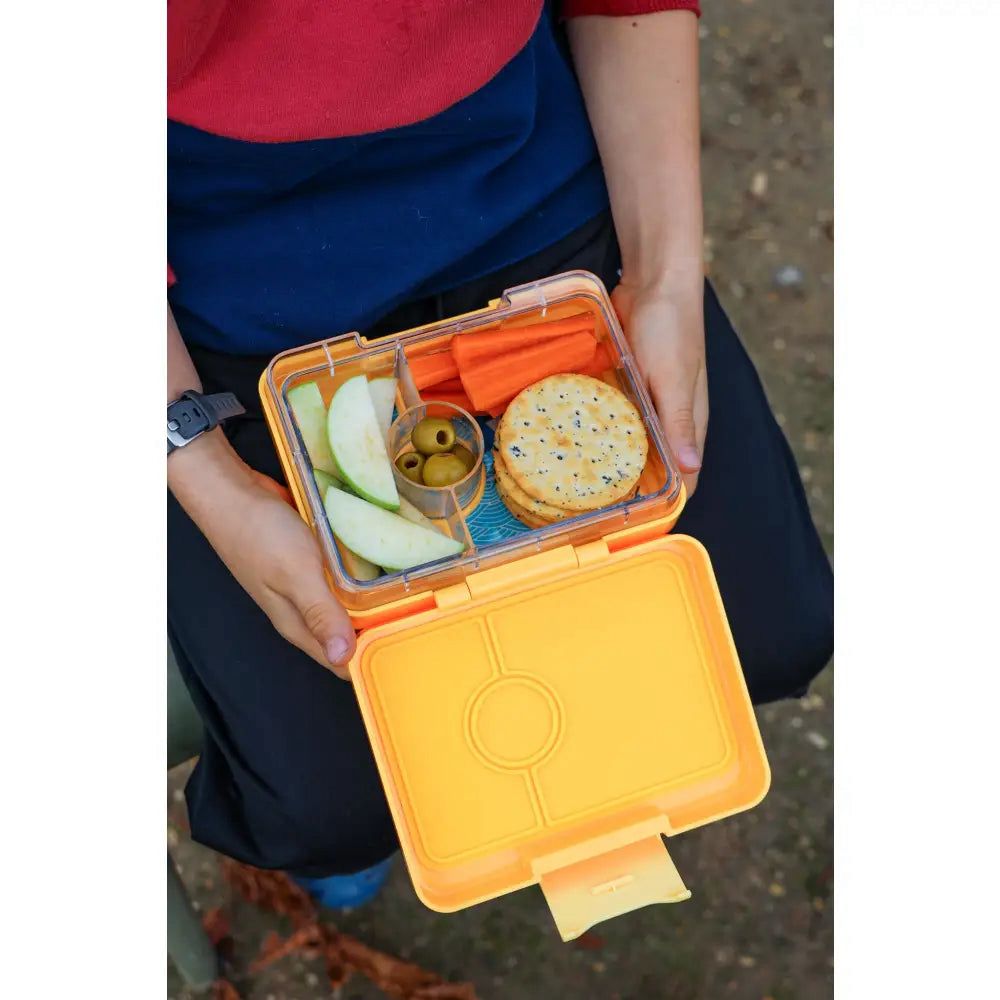 Fiambrera Yumbox Snack Yoyo Yellow Shark