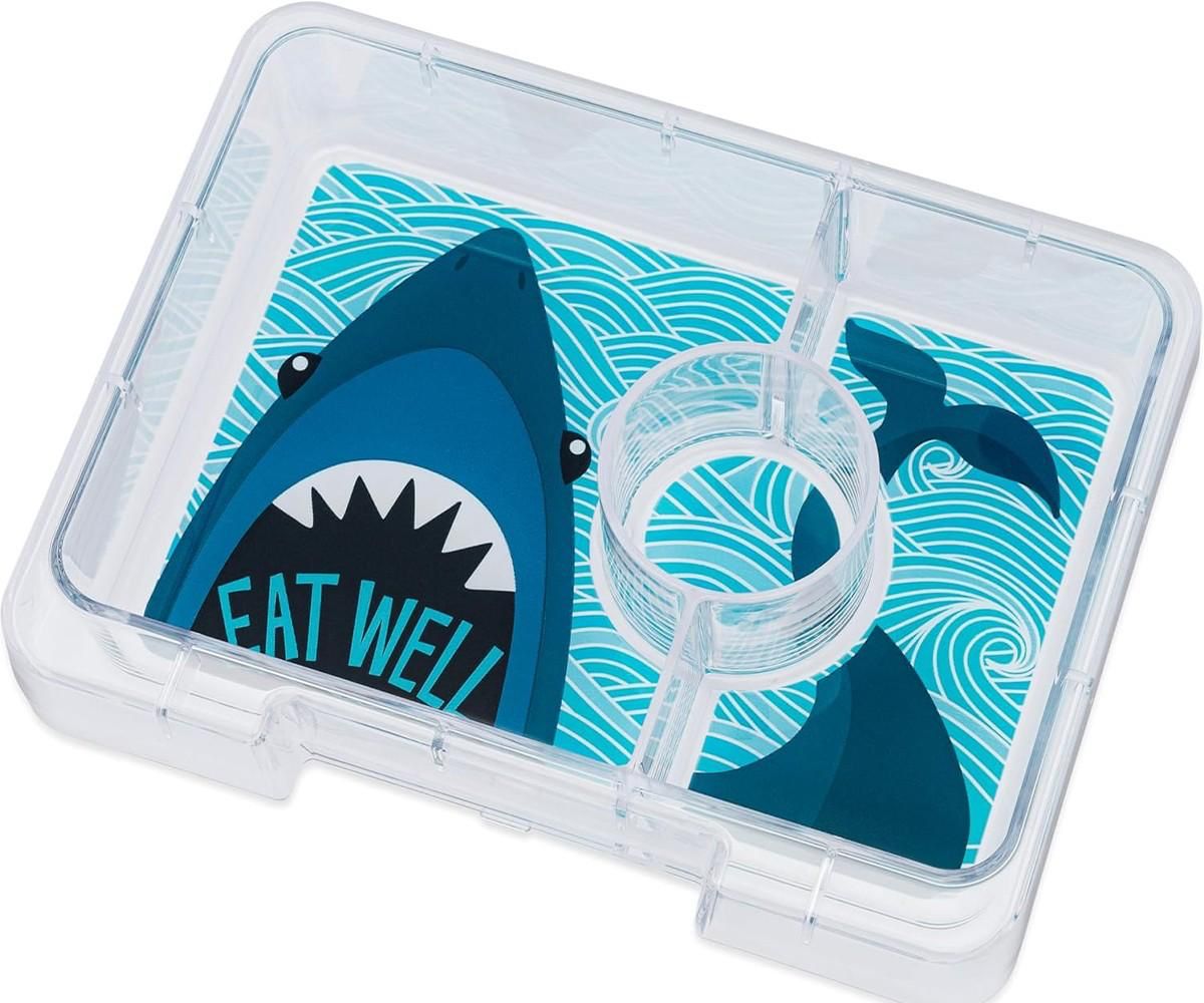 Fiambrera Yumbox Snack Surf Blue Shark
