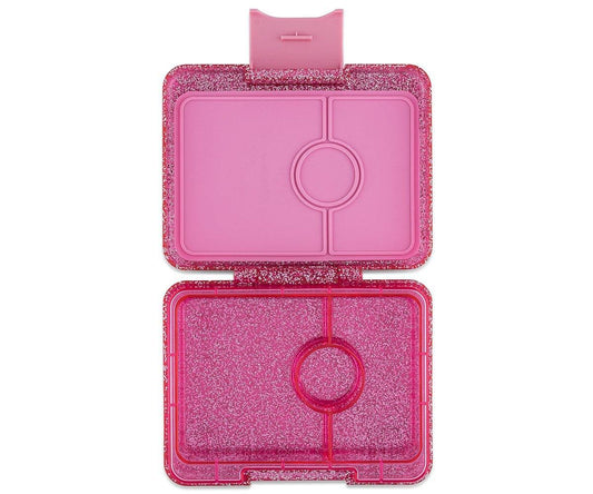 Fiambrera Yumbox Snack Glitter Pink