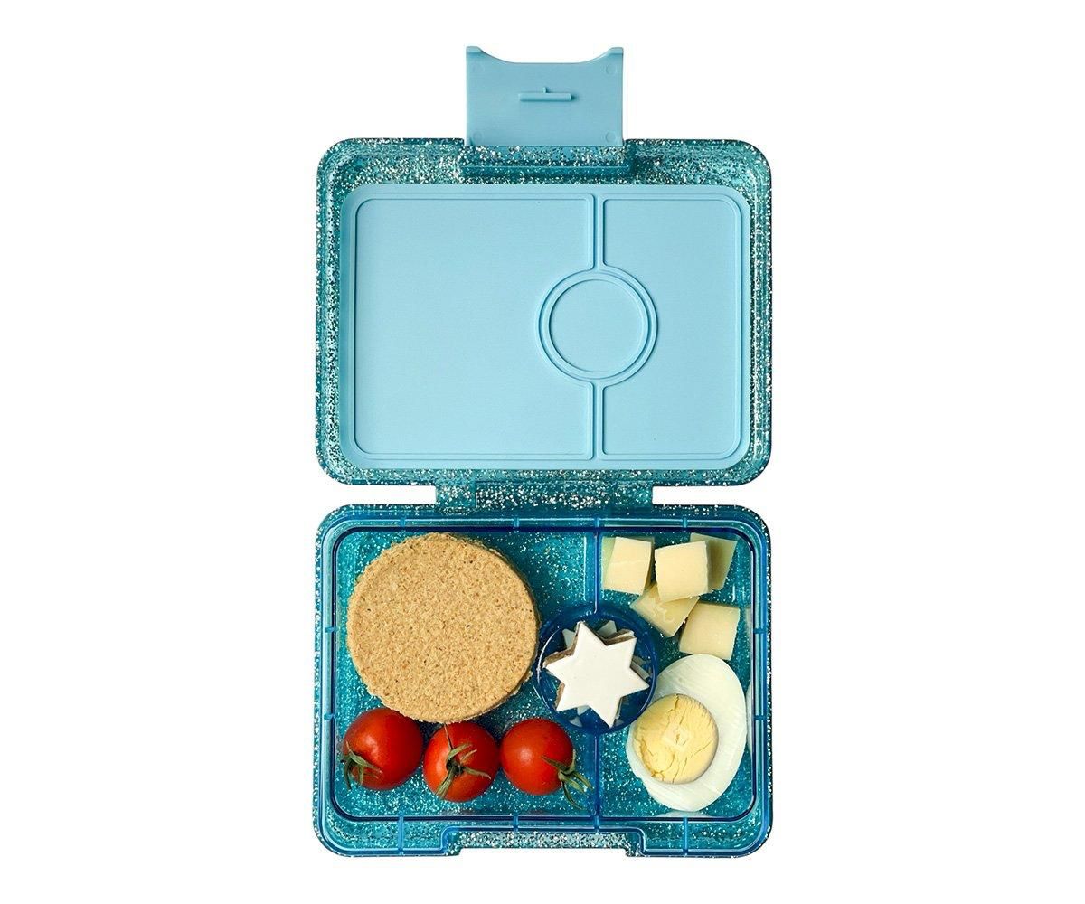 Fiambrera Yumbox Snack Glitter Blue