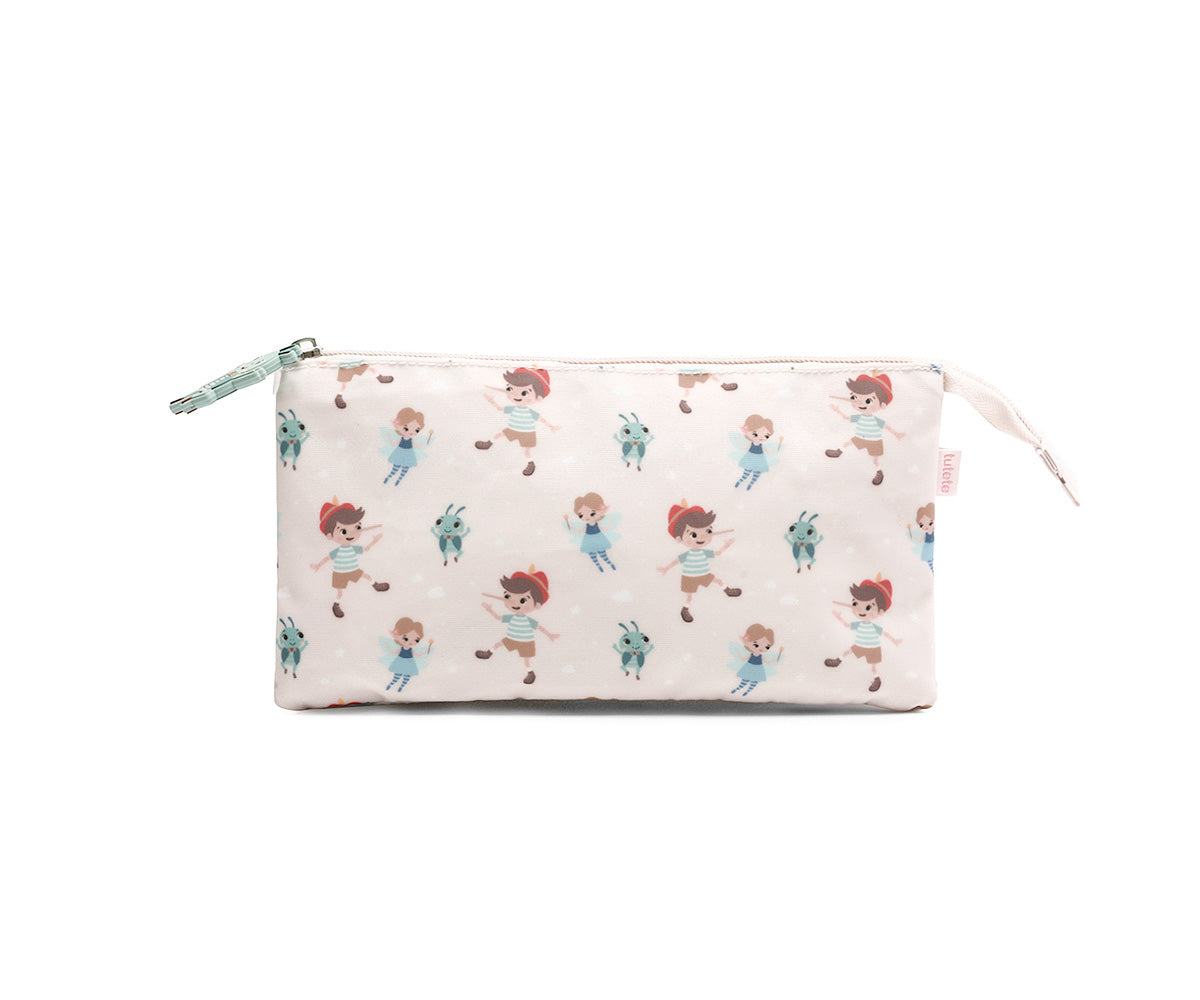 Estuche con 3 compartimentos Tutete The Wooden Boy