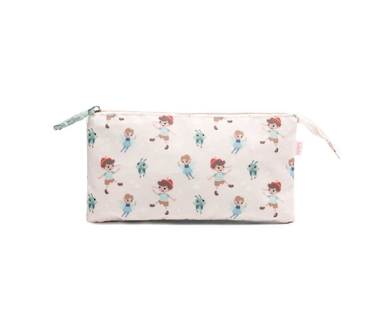 Estuche con 3 compartimentos Tutete The Wooden Boy
