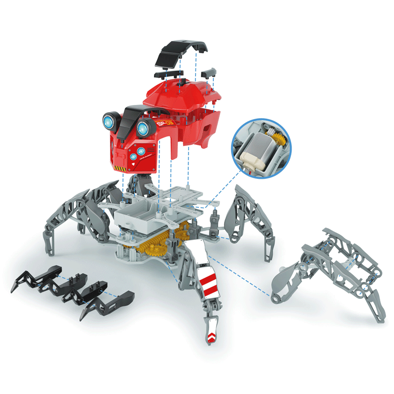 Construye tu robot Spider - World Brands