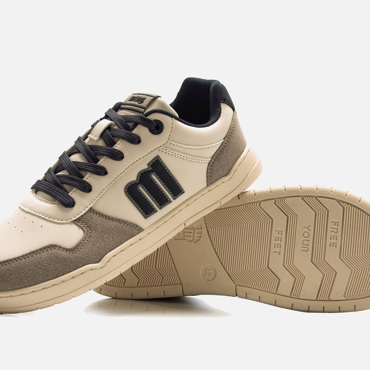 Deportivas Adulto Mustang - Free Miami Gris