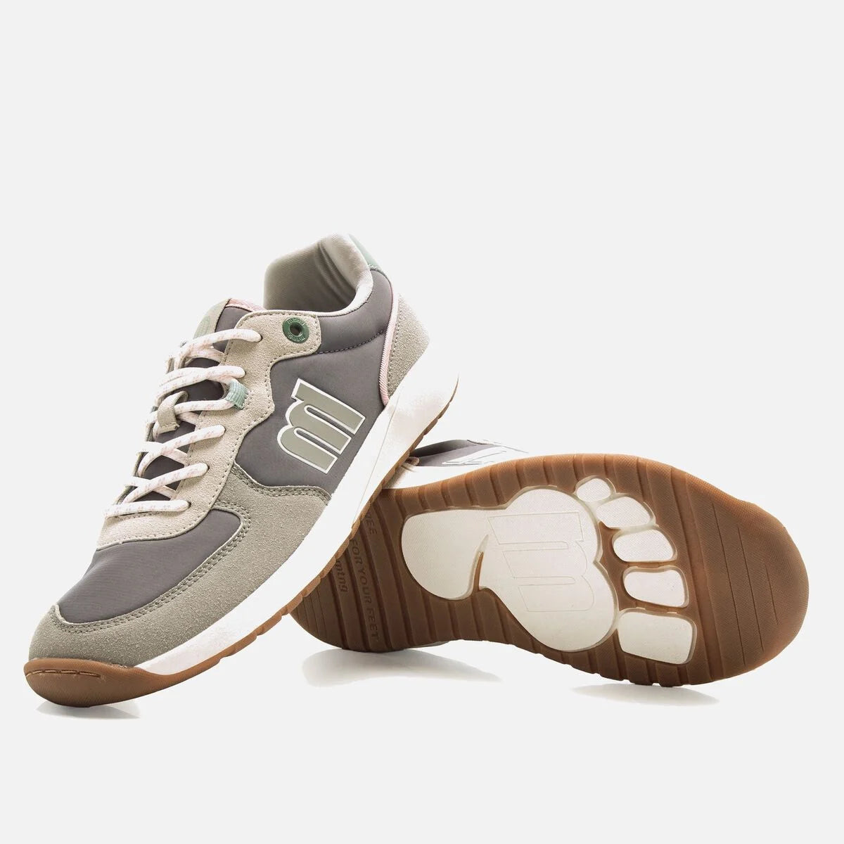 Deportivas Adulto Mustang - Free Apolo Gris