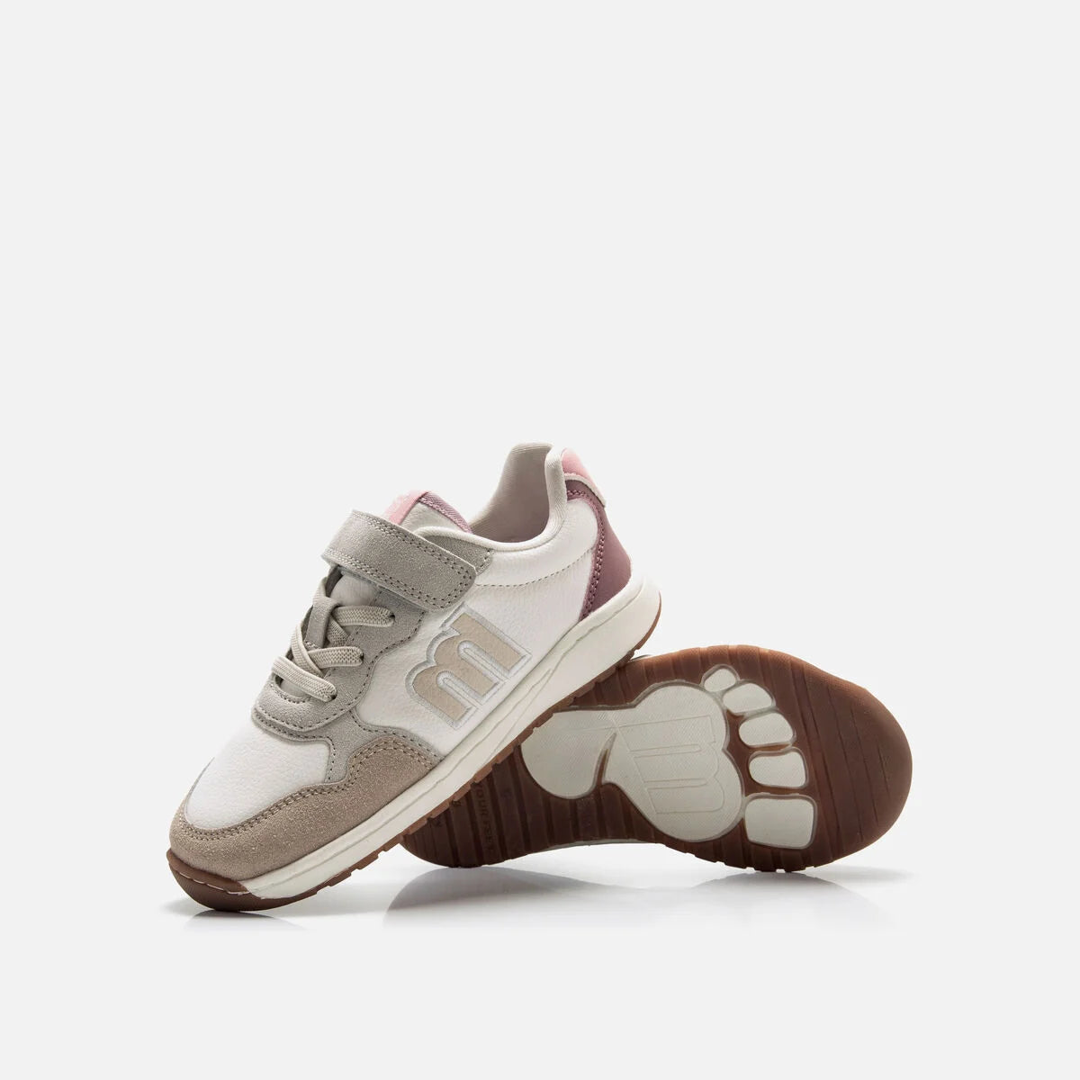 Deportivas Kids Mustang - Free Murri Blanco