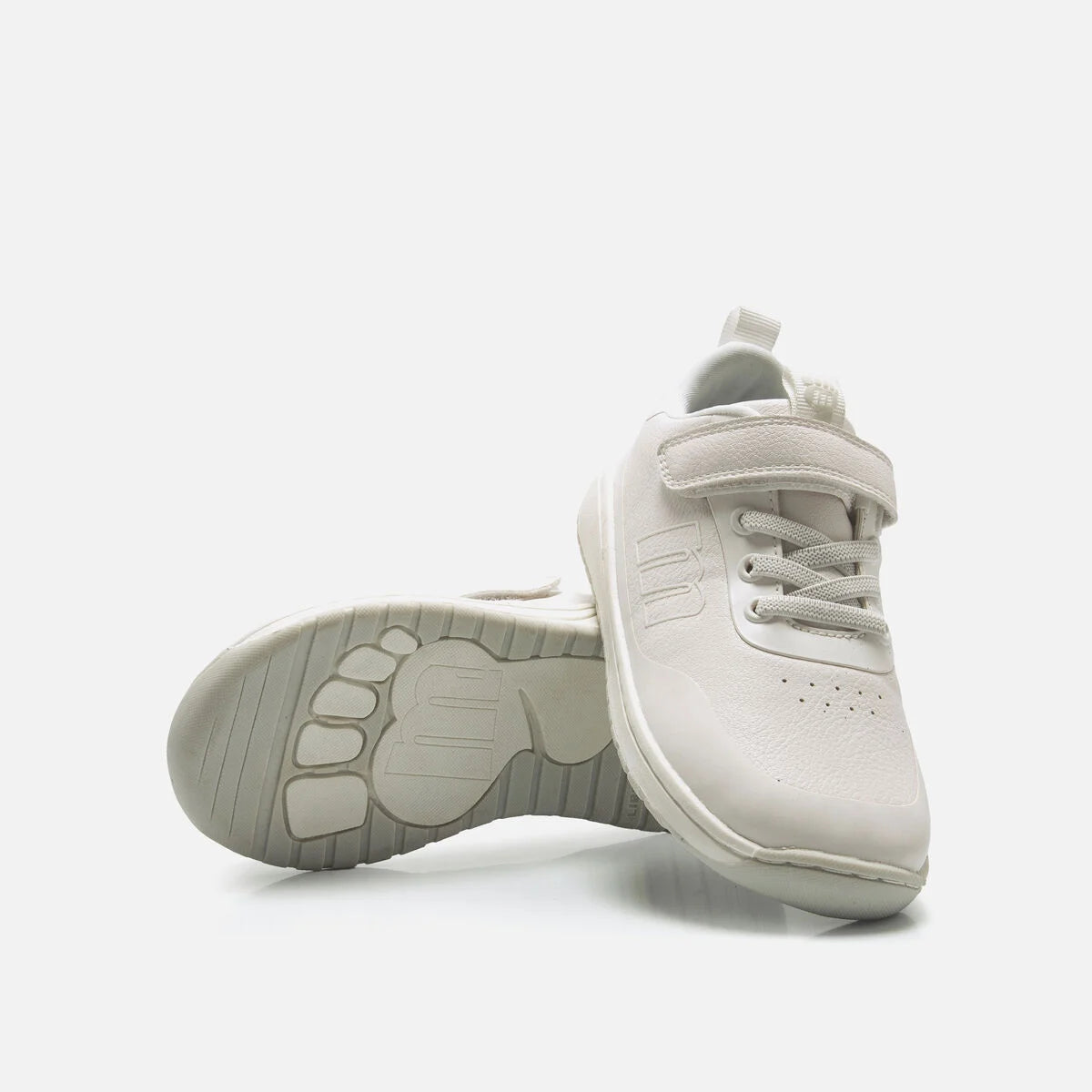 Deportivas Kids Mustang - Free Usain Colegial Blanco