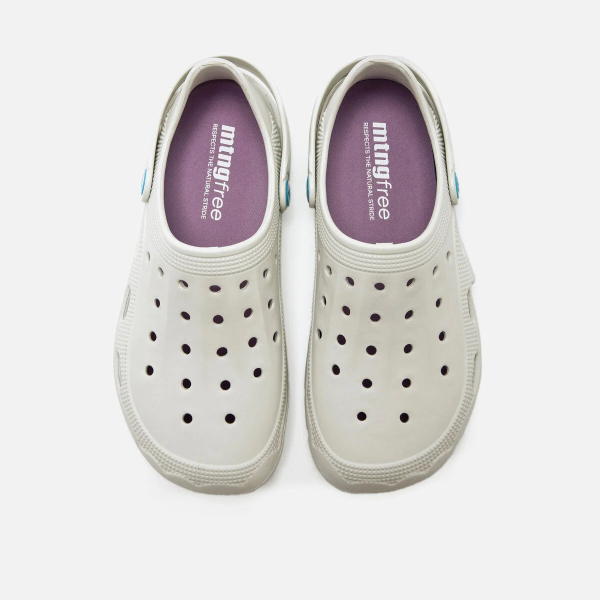 Zuecos para mujer Mustang - Free EVACARE OFF WHITE