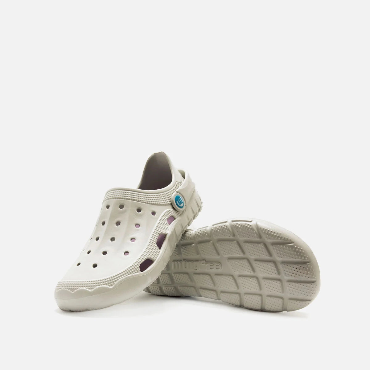 Zuecos para mujer Mustang - Free EVACARE OFF WHITE