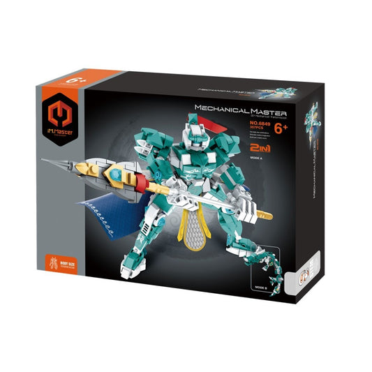 Set de construcción Five Tiger Generals Zhao Yun - 357 piezas iMMaster