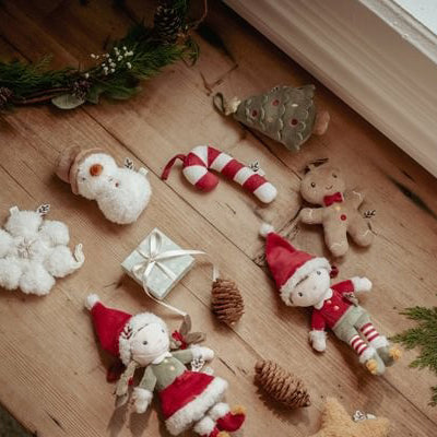 Adornos árbol de Navidad Little Dutch - Rosa