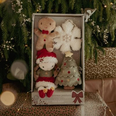 Adornos árbol de Navidad Little Dutch - Rosa