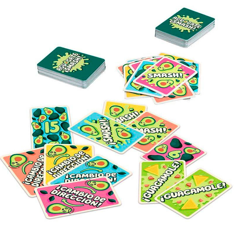 Juego de cartas Aguacate ¡Smash!