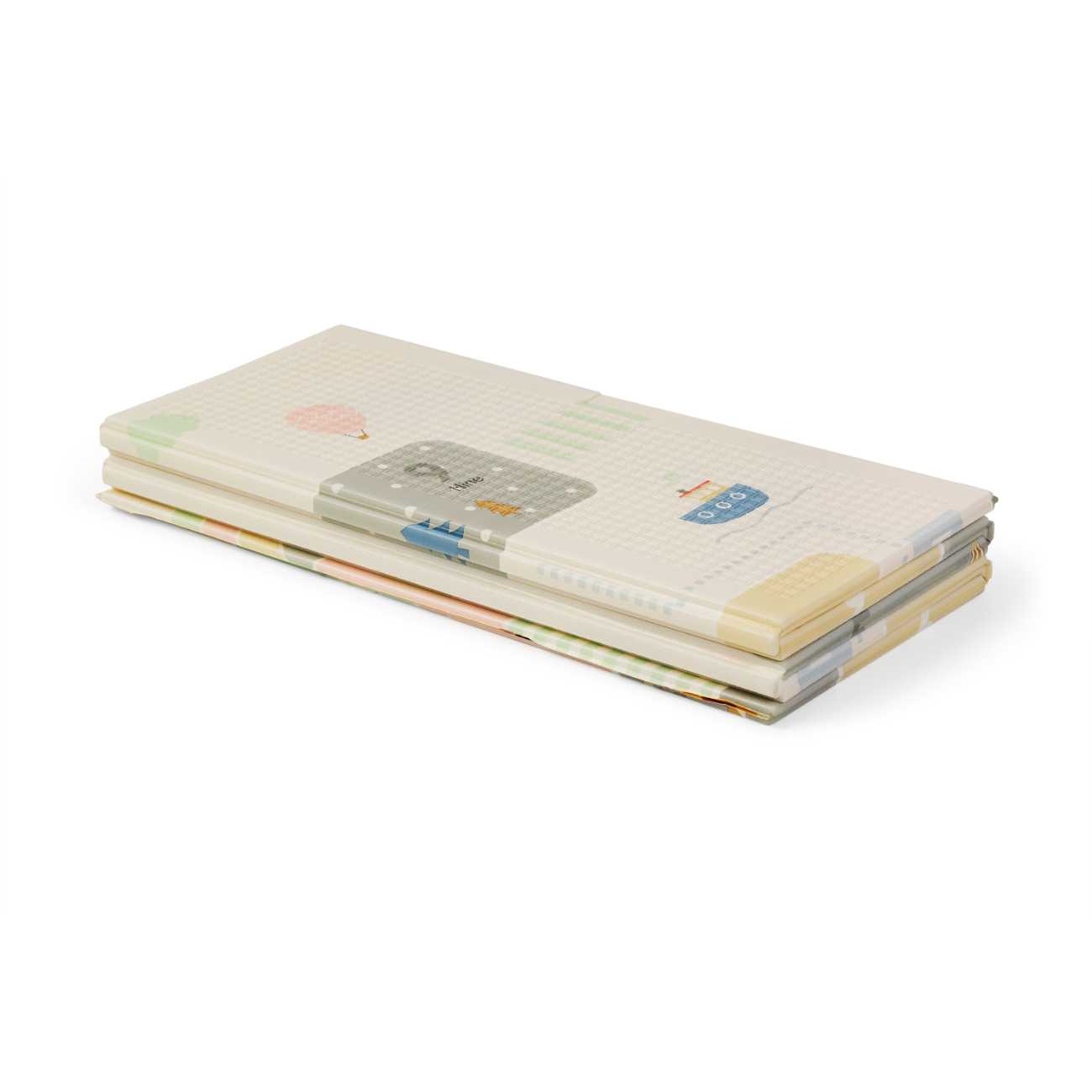 Alfombra de juegos bebé reversible 180x200x1cm MS - Trendy Animal Colores