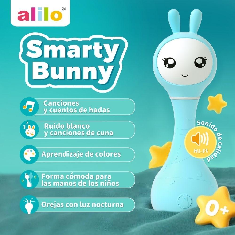 Juguete interactivo Alilo - Smarty Bunny Blue Español