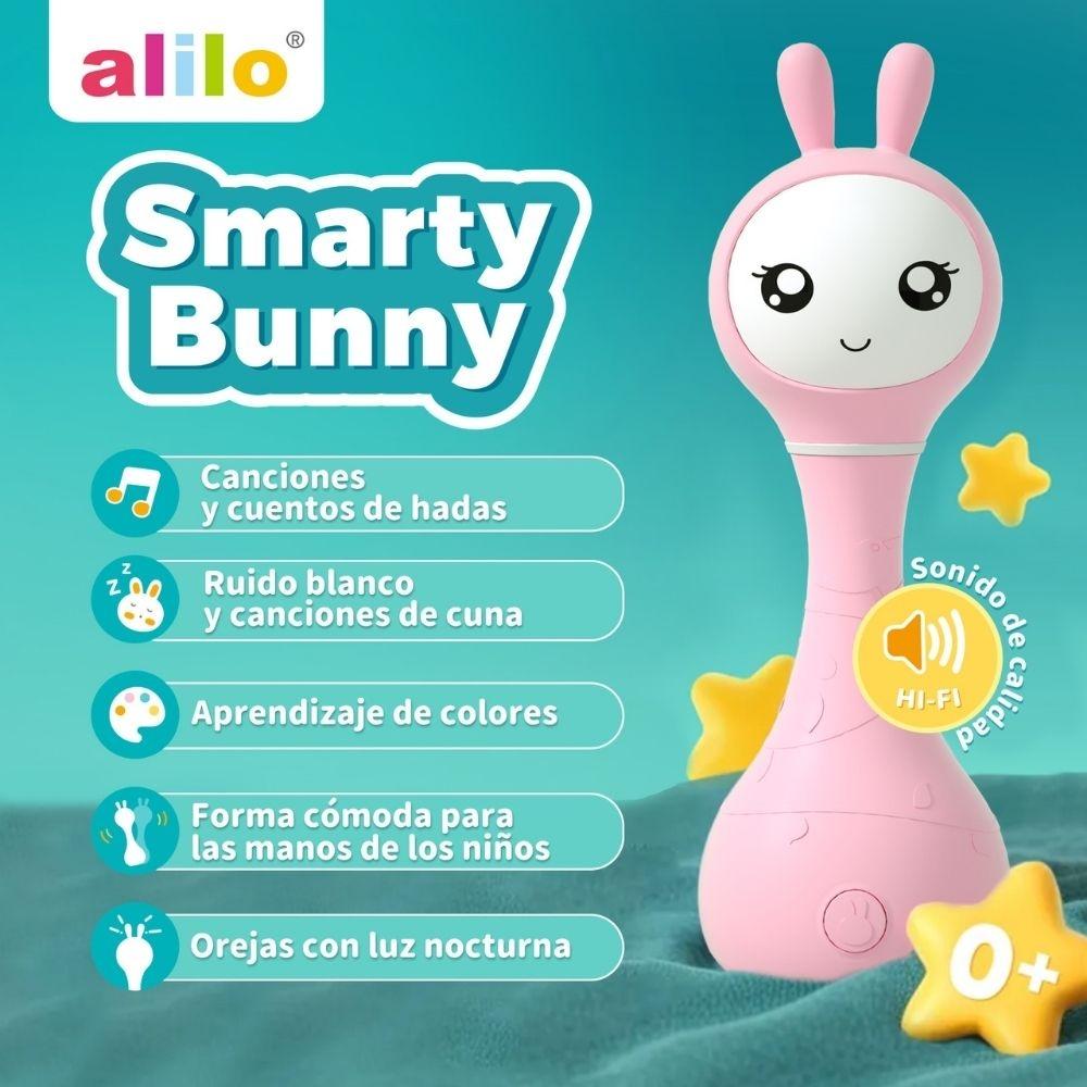Juguete interactivo Alilo - Smarty Bunny Pink Español