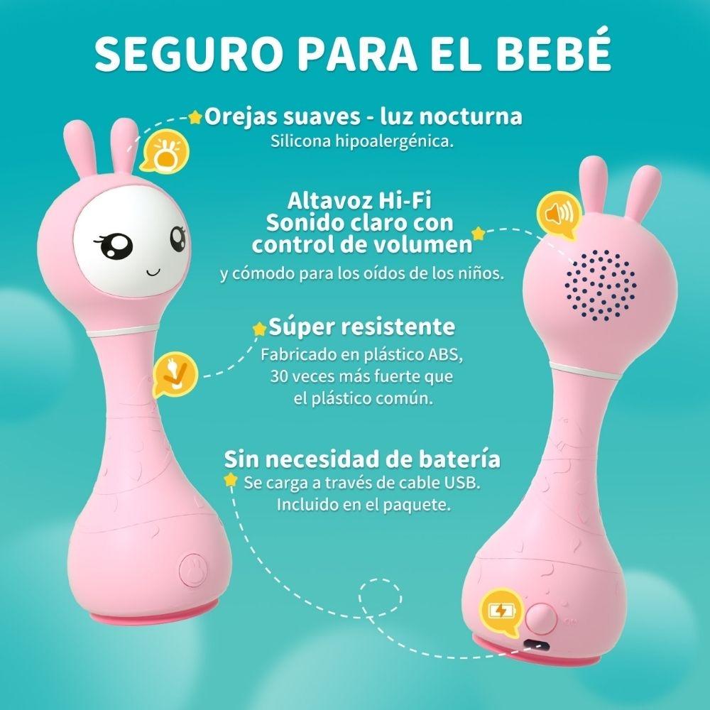 Juguete interactivo Alilo - Smarty Bunny Pink Español