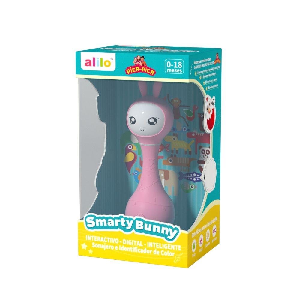 Juguete interactivo Alilo - Smarty Bunny Pink Español