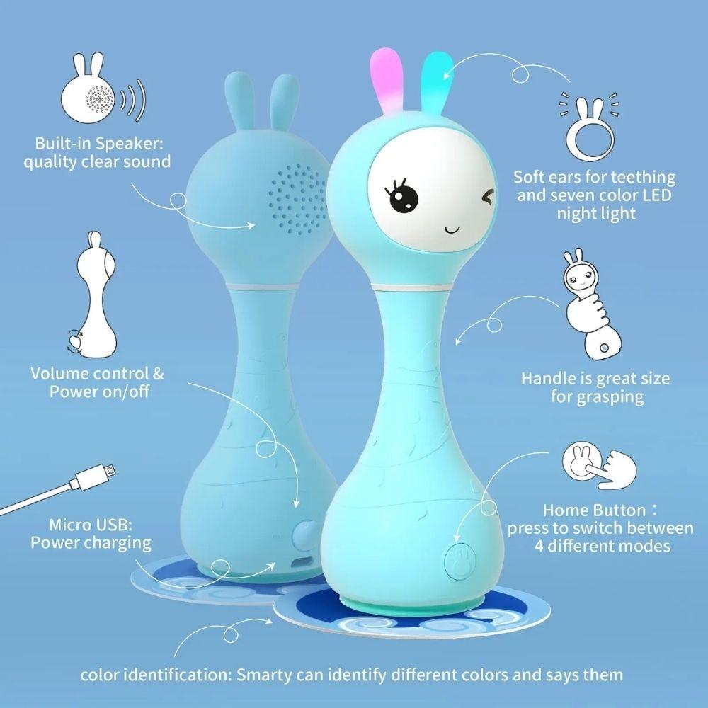 Juguete interactivo Alilo - Smarty Bunny Blue English