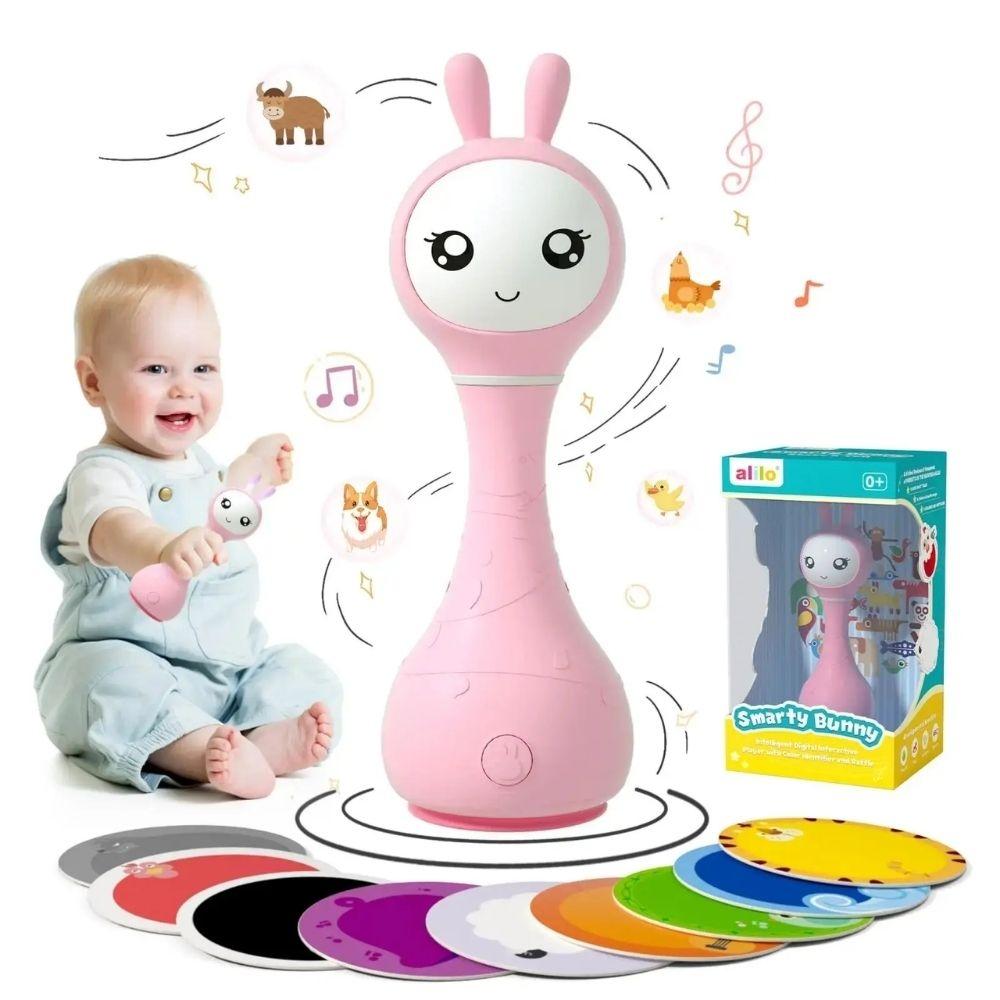 Juguete interactivo Alilo - Smarty Bunny Pink Español