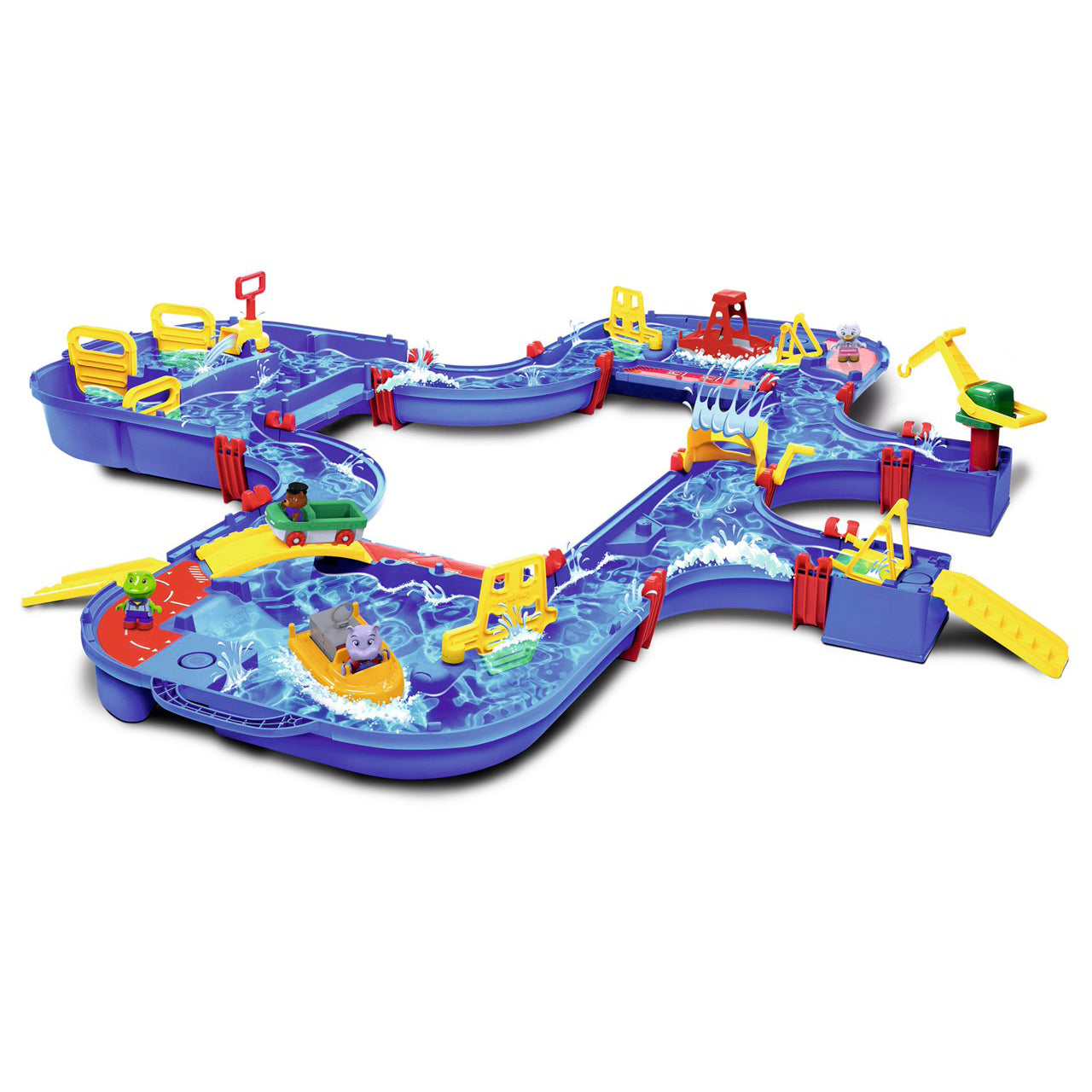 Juego acuático circular AquaPlay MegaLockBox Waterway