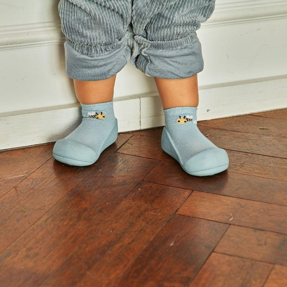 Attipas de bambú Bee Blue