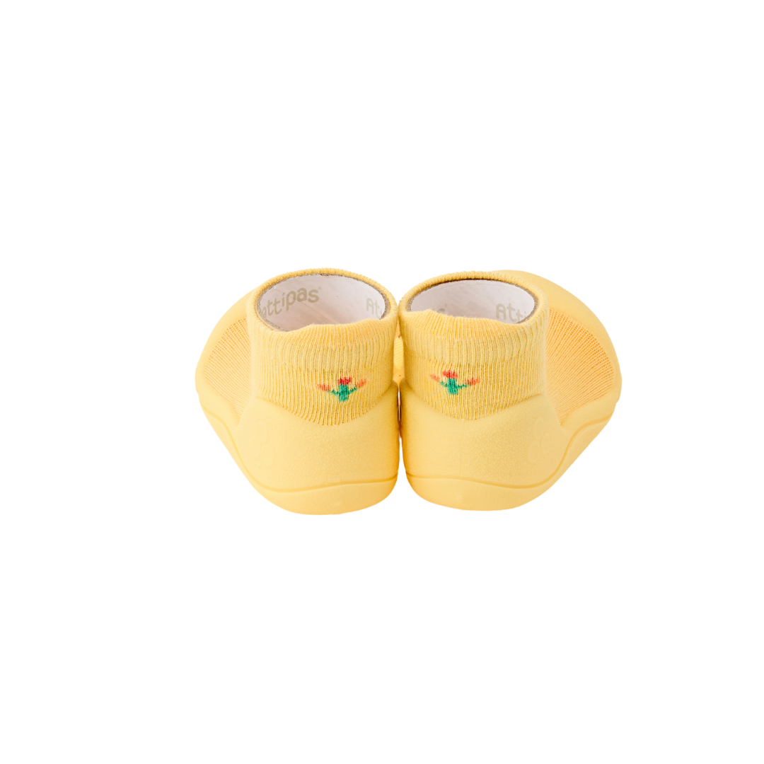 Attipas de bambú Bird Yellow