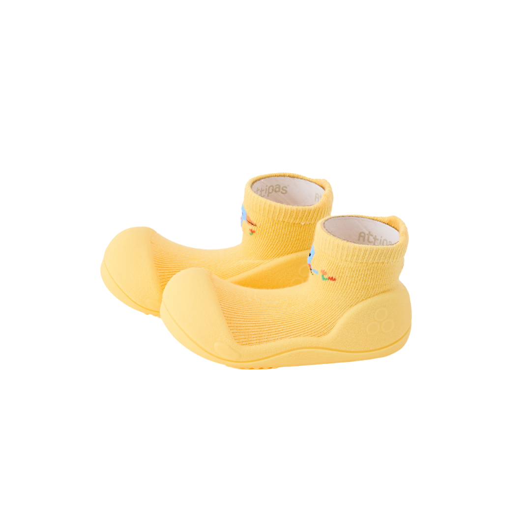 Attipas de bambú Bird Yellow
