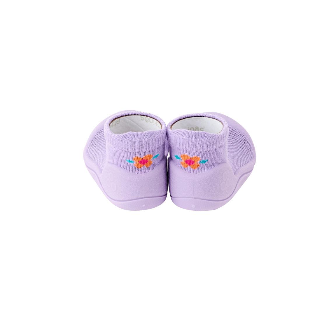 Attipas de bambú Butterfly Purple