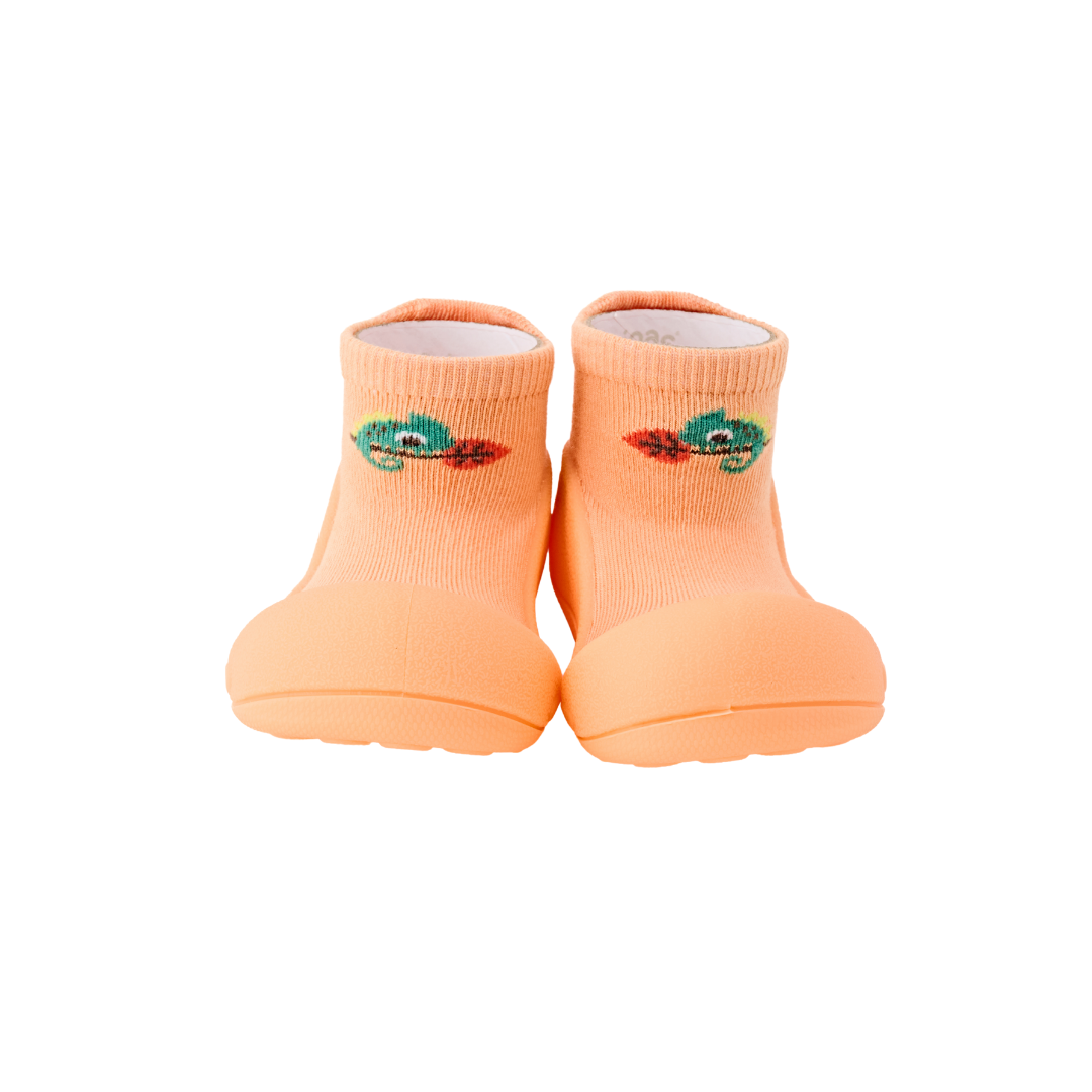 Attipas de bambú Chameleon Orange
