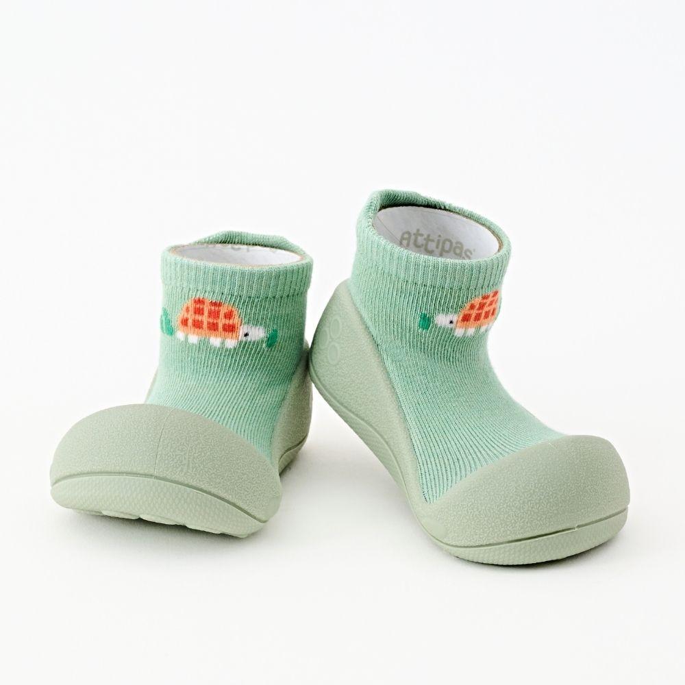 Attipas de bambú Tortoise Green