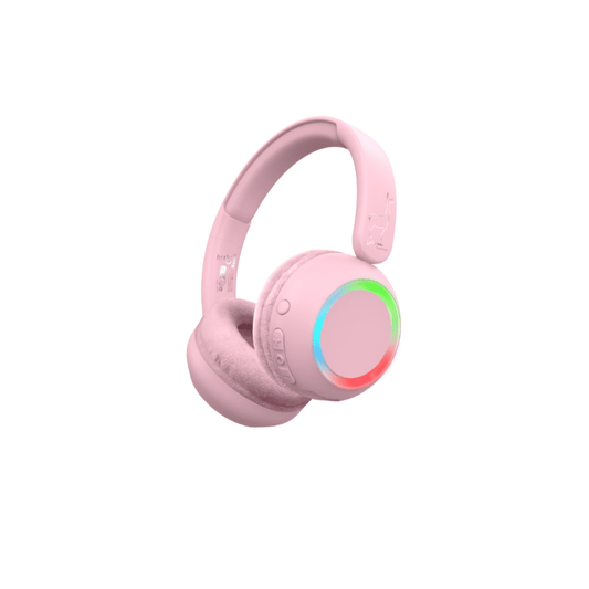 Auriculares con luz ambienta - Lalarma Rosa