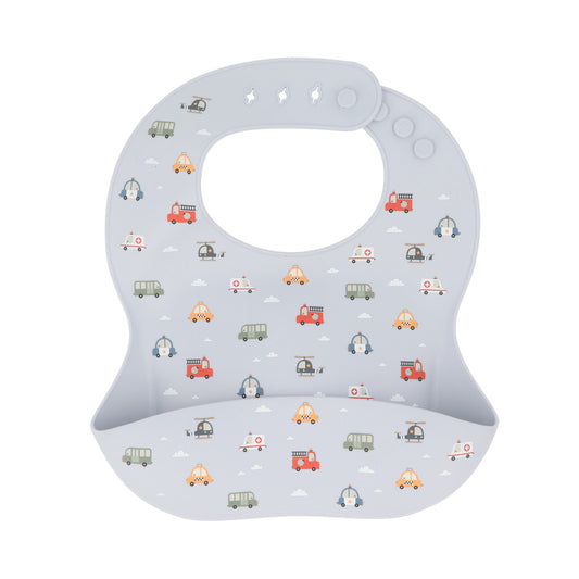Babero Silicona Tutete City Cars