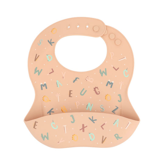 Babero Silicona Tutete Funny Letters