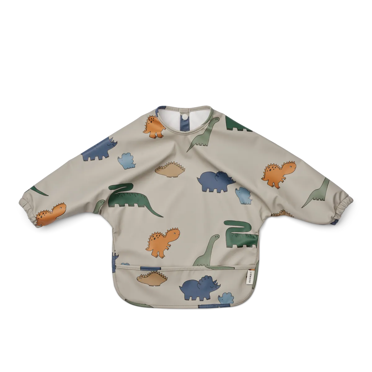 Babero con mangas Merle Liewood Dinosaurs / Mist