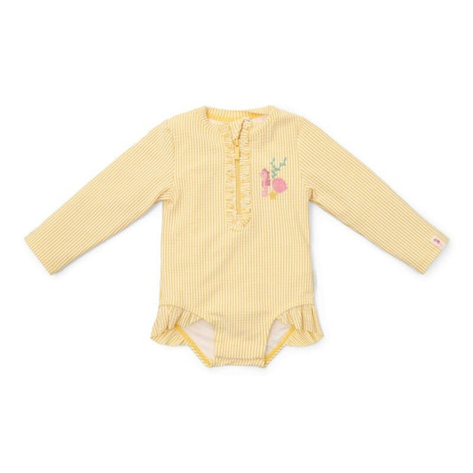 Bañador manga larga UPF 50 Little Dutch Amarillo