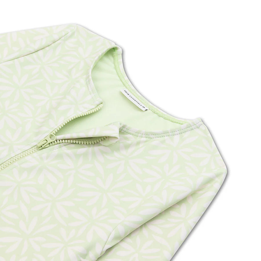 Bañador manga larga Swim Essentials - Matcha Verde