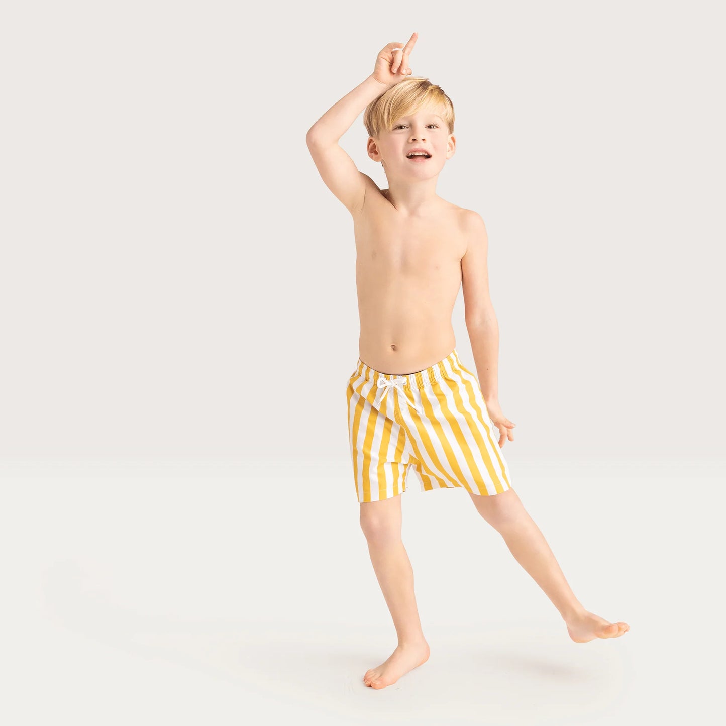 Bañador bermuda Swim Essentials - Yellow Stripe