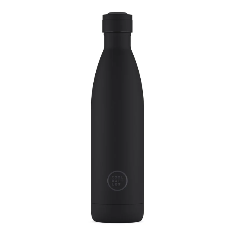 Botella acero inoxidable térmica 750ml Cool Bottles Mono Black