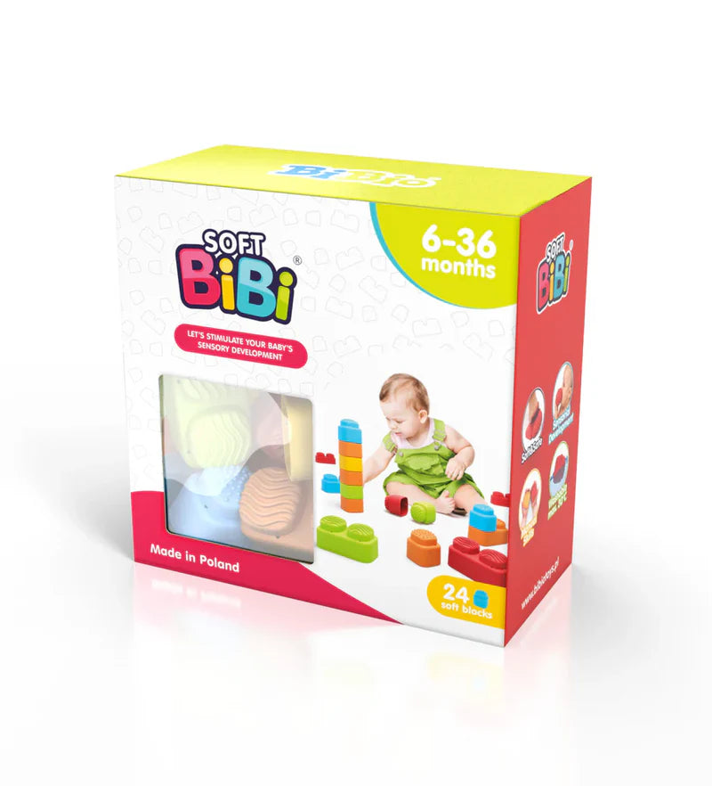Bloques sensoriales Soft Bibi