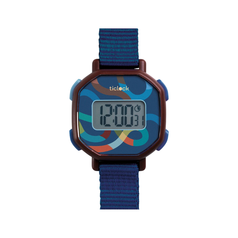 Reloj digital Ticlock Blue Volute