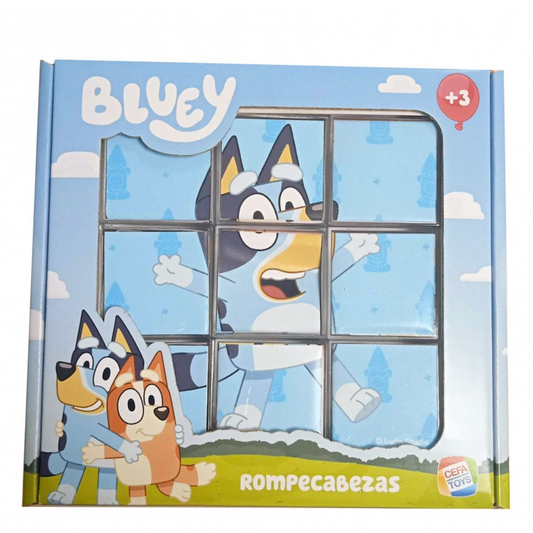 ROMPECABEZAS 9 CUBOS BLUEY