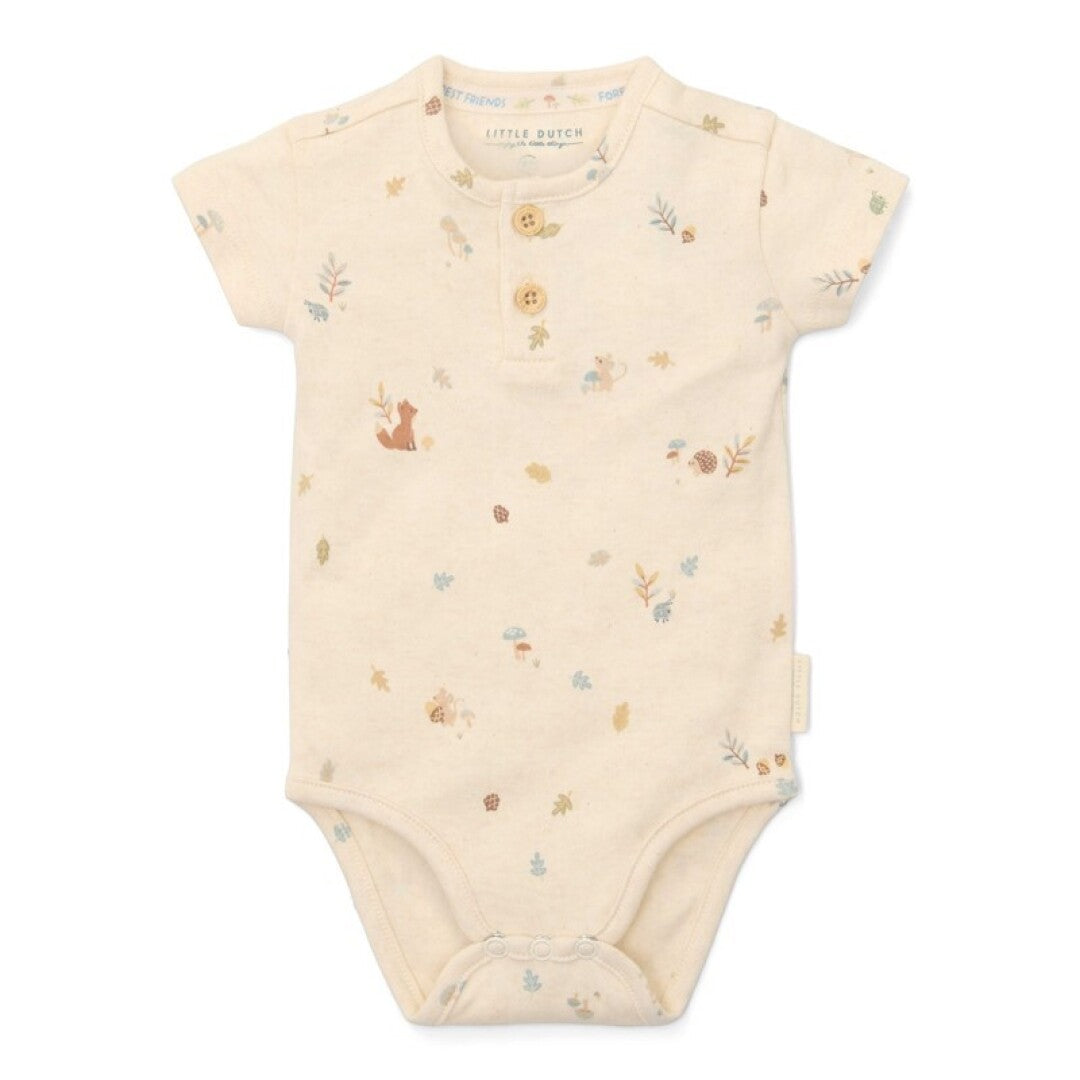 Body manga corta Forest Nature Little Dutch