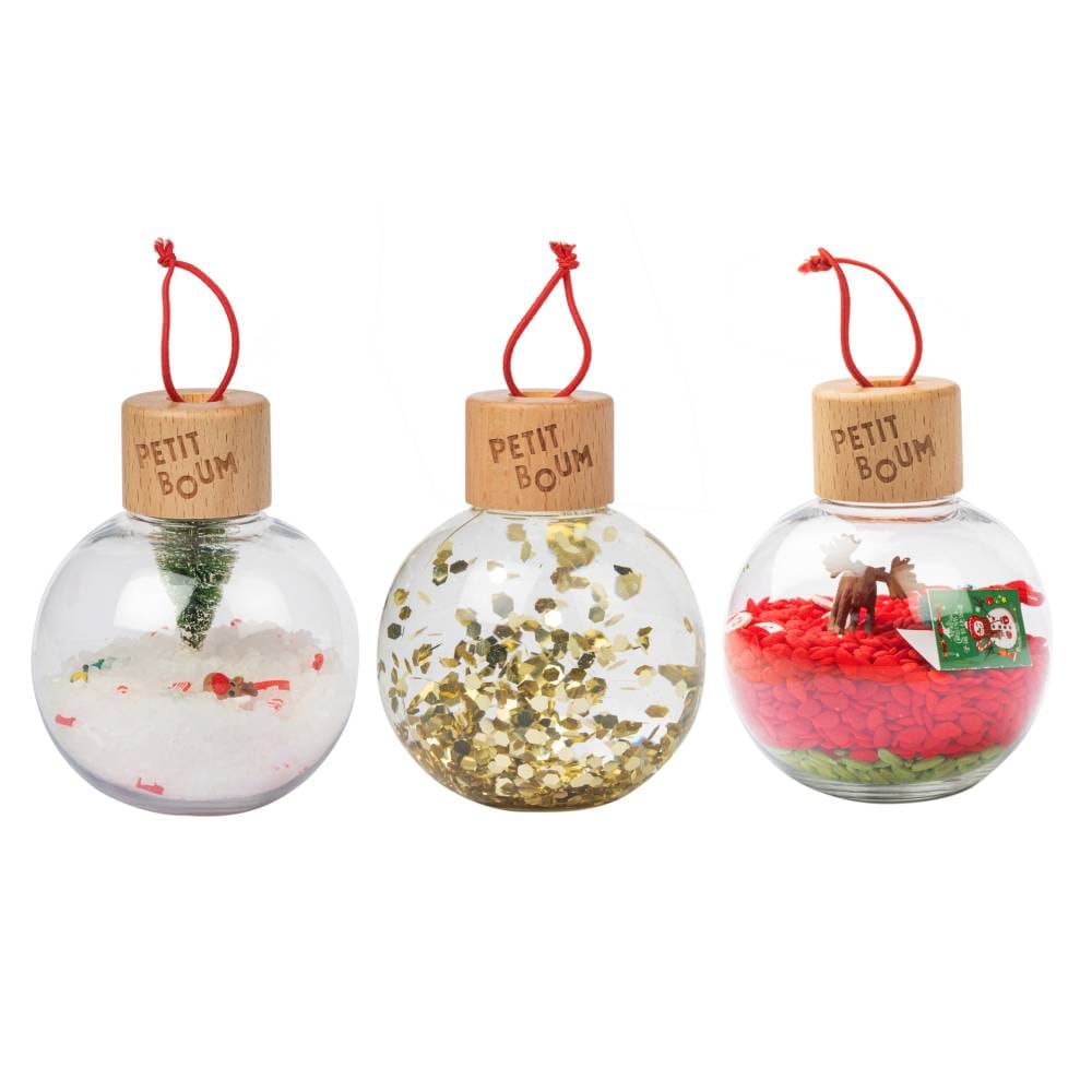 Bolas de Navidad sensoriales Xmas Balls - PETIT BOUM