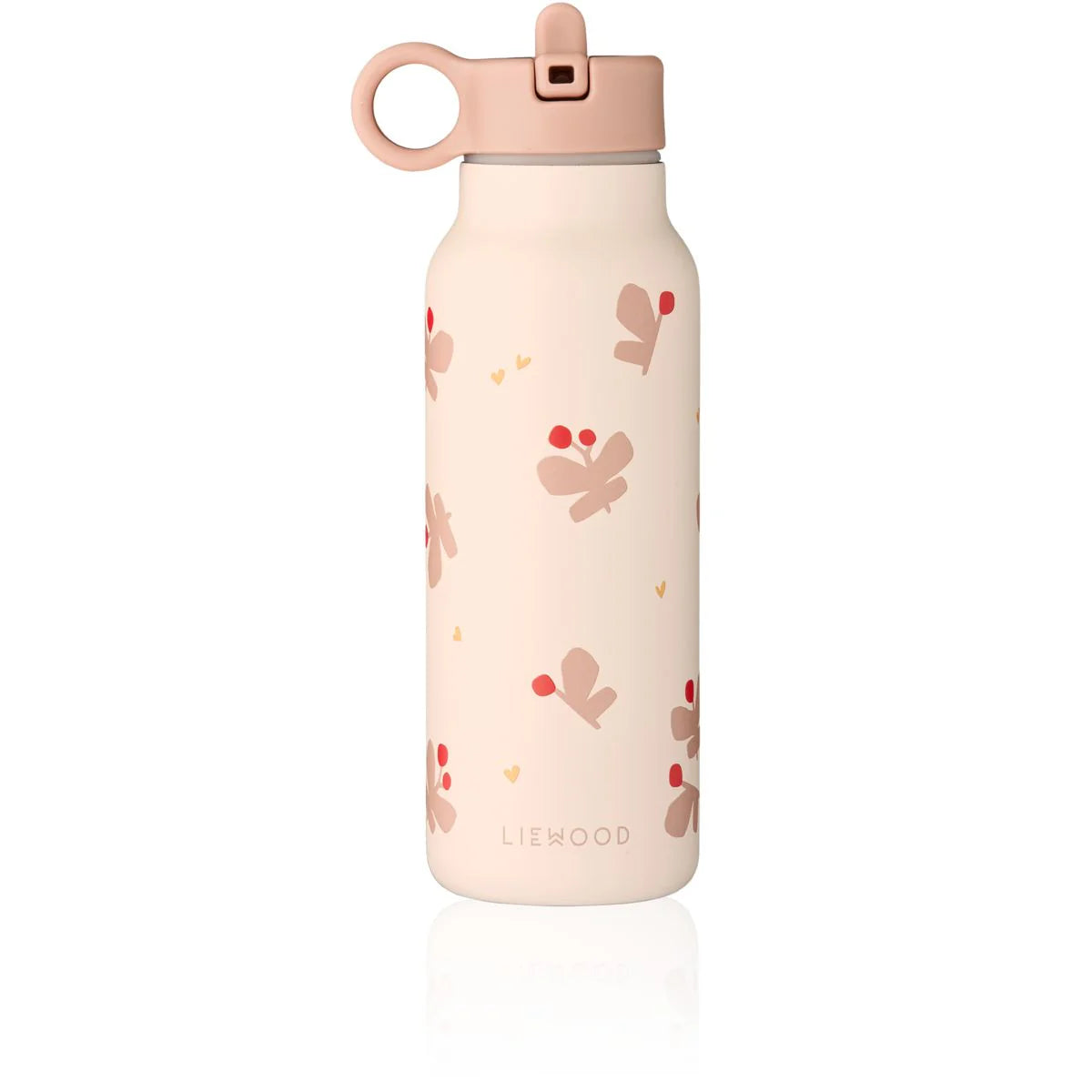 Botella acero inox 350ml Liewood - Butterfly / Apple blossom